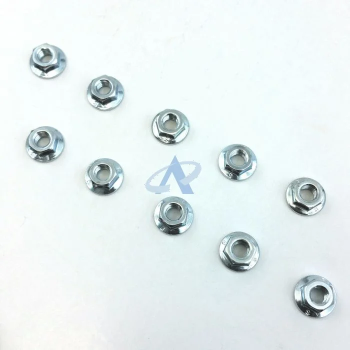 Écrous hexagonaux M5-8 pour STIHL Machines [#92162610700] - 10pcs