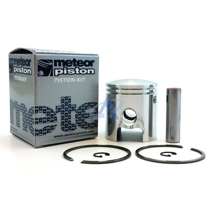 Piston pour DR VESPA 50, PK50, Ape 50 (47mm) 75cc, 6 Ports de METEOR