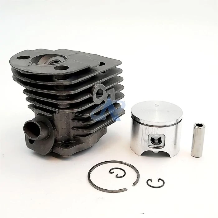 Cylindre et Piston pour HUSQVARNA 50, 51, 55 EU1, Rancher & EPA (46mm) Chromé