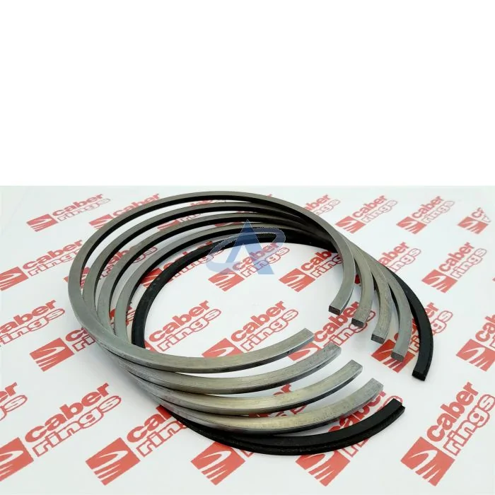 Jeu de Segments Piston pour BAUER IB 25-20 110 Compresseur d'air (130mm) [#N17705]