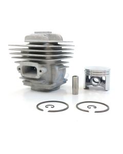 Cylindre et Piston pour OLEO-MAC 956 - EFCO 156 (48mm) Gros Trou [#50012095A]