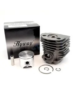 Cylindre et Piston pour HUSQVARNA 50, 51, 55 EU1, Rancher & EPA (46mm) - NIKASIL