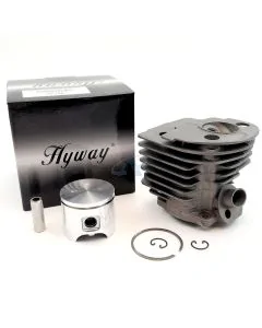 Cylindre et Piston pour HUSQVARNA 50, 51, 55 EU1, Rancher & EPA (46mm) - NIKASIL