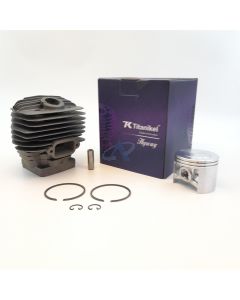 Cylindre et Piston pour STIHL 066, MS650, MS660 Magnum (56mm) Gros Trou Titanikel