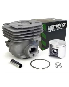 Cylindre et Piston pour HUSQVARNA 357XP, 359 Tronçonneuses (47mm) [#537157302] de METEOR