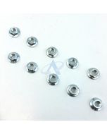 Écrous hexagonaux M5-8 pour STIHL Machines [#92162610700] - 10pcs