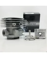 Cylindre et Piston pour HUSQVARNA 362XP, 365, 371K, 372XP, 375K (52mm) [Gros Trou]